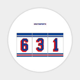 Rep Your Area Code (NYR 631) Magnet